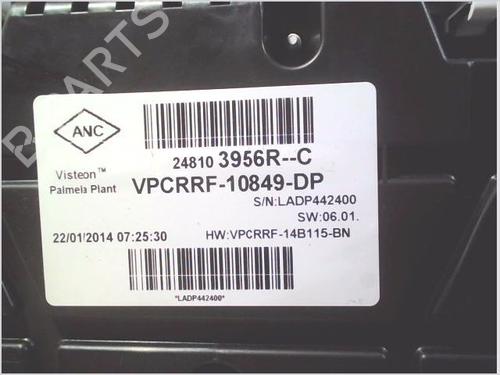 Instrument cluster RENAULT CLIO IV (BH_) 0.9 TCe 90 (BHNF, BHMA, BHMH, BHJK, BHJR) | BP31028435C47