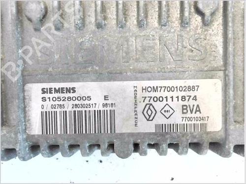 Gearbox control unit RENAULT CLIO II (BB_, CB_) 1.6 (B/CB0D, BB00) | BP26119322M52 