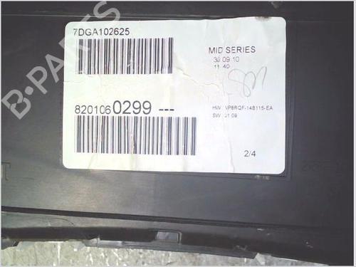 Instrument cluster RENAULT CLIO III Grandtour (KR0/1_) 1.5 dCi | BP26120283C47 