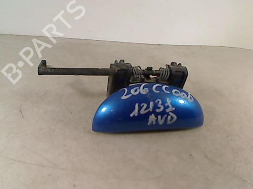 Used Front right exterior door handle PEUGEOT 206 CC (2D) 1.6 16V (2DNFUF, 2DNFUR) (109 hp) 26065088