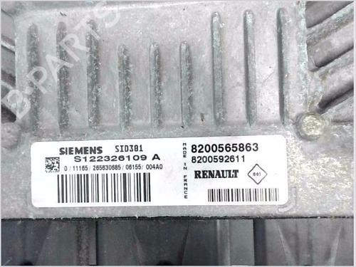 Engine control unit (ECU) RENAULT SCÉNIC II (JM0/1_) 1.5 dCi (JM1E, JM16) | BP26119364M57 