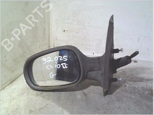 Used Left mirror Left mirror RENAULT CLIO II (BB_, CB_) 1.2 (BB0A, BB0F, BB10, BB1K, BB28, BB2D, BB2H, CB0A,... (58 hp) 33812413 33812413