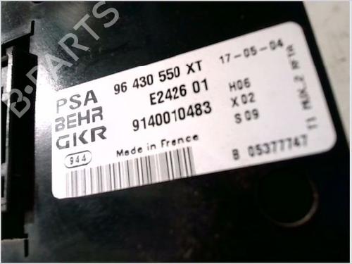 Commande Chauffage PEUGEOT 206 Hatchback (2A/C) 1.4 HDi eco 70 | BP26106634I5 