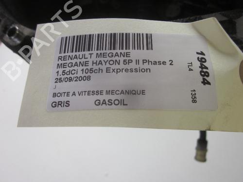 Gearbox RENAULT MEGANE II (BM0/1_, CM0/1_) 1.5 dCi (BM1E, CM1E) | BP26083939M3 