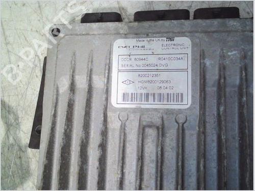 Engine control unit (ECU) RENAULT CLIO II (BB_, CB_) 1.5 dCi (B/CB07) | BP26115818M57 