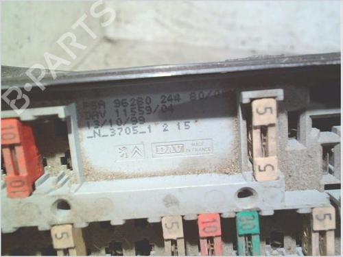 Fuse box PEUGEOT 206 Hatchback (2A/C) 1.9 D | BP27522344E1 
