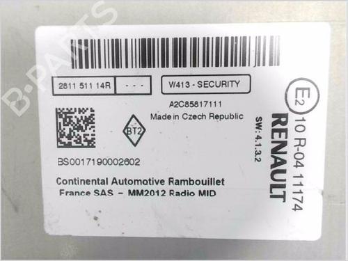 Radio RENAULT TRAFIC III Van (FG_) 1.6 dCi 95 (FGMJ, FGMR) | BP36832591E6 - Image 3