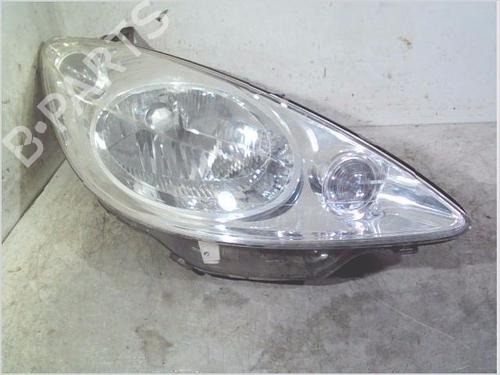 Used Right headlight Right headlight PEUGEOT 1007 (KM_) 1.4 (75 hp) 40504417 40504417