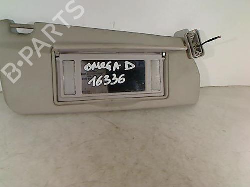 Zonneklep rechts OPEL OMEGA B (V94) 2.5 TD (F69, M69, P69) (130 hp) 26063616