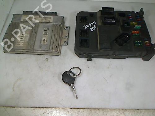 Computer motormanagement PEUGEOT 206 Hatchback (2A/C) 1.4 i (75 hp) 26073643