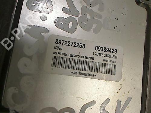 Computer motormanagement OPEL CORSA C (X01) 1.7 DTI (F08, F68) | BP26097780M57 