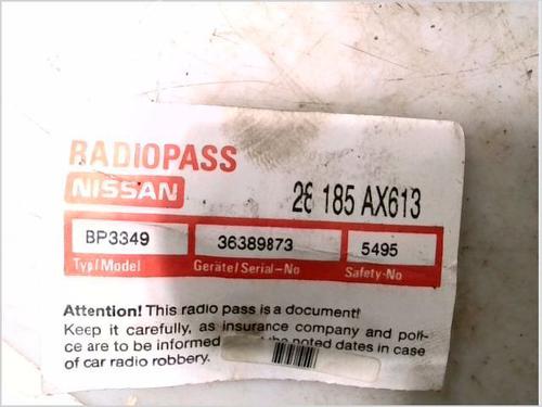 Radio NISSAN MICRA III (K12) 1.5 dCi | BP26103498E6 