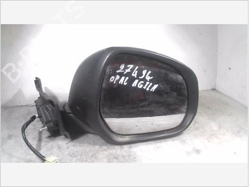 Used Right mirror OPEL AGILA B (H08) 1.0 (F68) (65 hp) 26099411