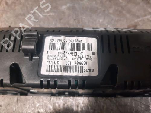 Used Display monitor Display monitor CITROËN C3 II (SC_) 1.4 HDi 70 (SC8HZC, SC8HR0, SC8HP4) (68 hp) 34193412 34193412