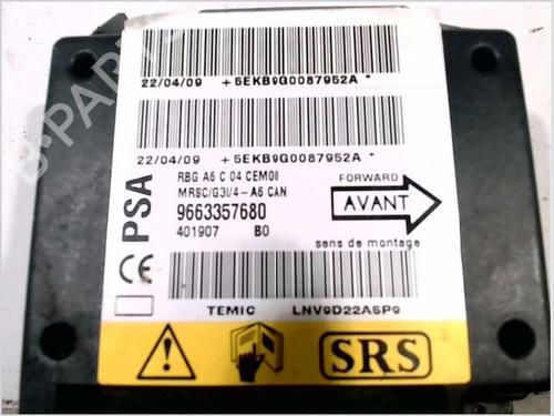 ECU airbags CITROËN C2 (JM_) 1.1 | BP26104366M53