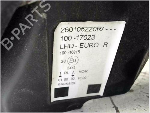 Right headlight RENAULT KANGOO Express (FW0/1_) 1.5 dCi 90 (FW0G, FW05, FW08, FW11) | BP30156253C29 