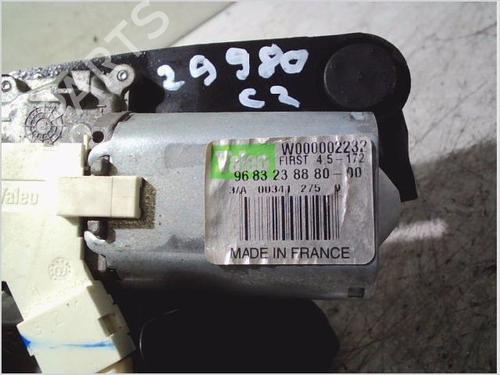 Rear wiper motor CITROËN C3 Picasso (SH_) 1.6 HDi | BP26115247M102 