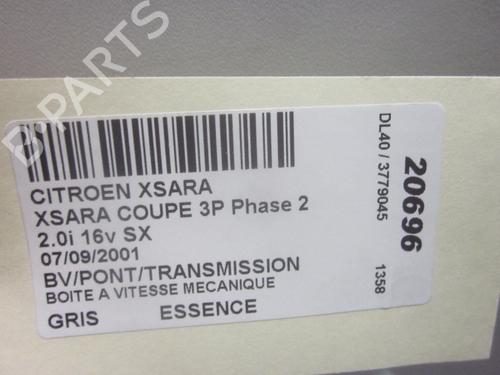 Gearbox CITROËN XSARA Coupe (N0) 2.0 16V | BP26103052M3 