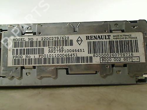 Radio RENAULT LAGUNA II (BG0/1_) 1.9 dCi | BP26067198E6 