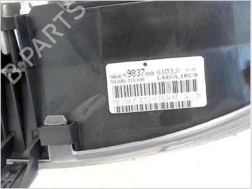 Kombiinstrument CITROËN BERLINGO MULTISPACE (B9) 1.6 HDi 90 | BP26916566C47 