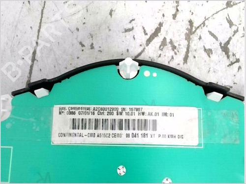 Instrument cluster CITROËN C3 II (SC_) 1.6 BlueHDi 75 | BP27619874C47 