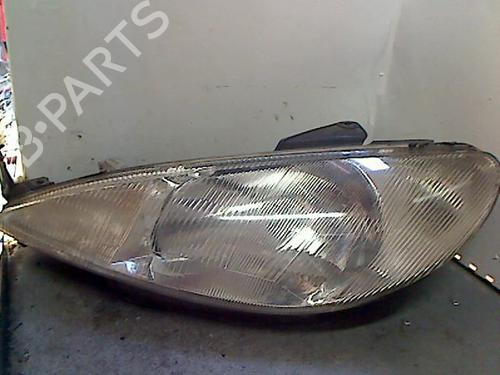 Left headlight PEUGEOT 206 Hatchback (2A/C) 2.0 HDI 90 | BP26090109C28 