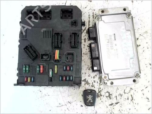 Used Engine control unit (ECU) PEUGEOT 206 CC (2D) 1.6 16V (2DNFUF, 2DNFUR) (109 hp) 26057278