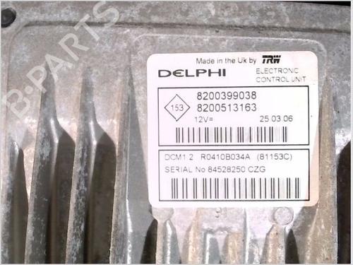 Engine control unit (ECU) RENAULT CLIO III (BR0/1, CR0/1) 1.5 dCi (BR17, CR17) | BP26108954M57 