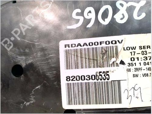 Instrument cluster RENAULT MEGANE II (BM0/1_, CM0/1_) 1.4 16V (BM0B, CM0B) | BP26101748C47 