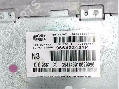 Radio PEUGEOT 407 (6D_) 1.6 HDi 110 (6D9HZC, 6D9HYC) | BP30830765E6