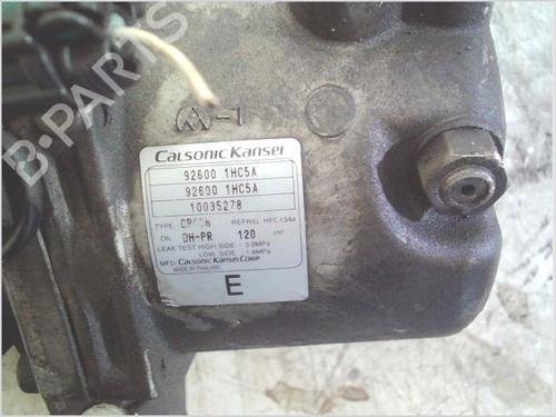 AC compressor NISSAN MICRA IV (K13K, K13KK) 1.2 | BP27349316M34 
