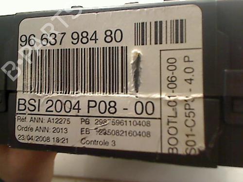 Engine control unit (ECU) CITROËN C4 I (LC_) 1.6 HDi | BP33002949M57 - Image 3