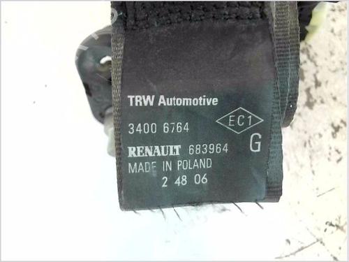 Front left seatbelt RENAULT CLIO III (BR0/1, CR0/1) 1.5 dCi (BR0H, CR0H, CR1S, BR1S) | BP29586857I26 