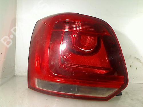 Used Left taillight VW POLO V (6R1, 6C1) 1.4 TDI (90 hp) 26072558