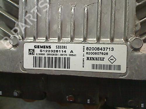 Engine control unit (ECU) RENAULT SCÉNIC II (JM0/1_) 1.5 dCi (JM1E, JM16) | BP26082506M57 - Image 2