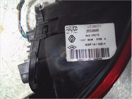 Right taillight RENAULT CLIO IV (BH_) 1.5 dCi 75 | BP26114141C35 