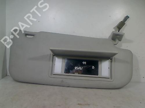 Used Right sun visor NISSAN QASHQAI / QASHQAI +2 I (J10, NJ10, JJ10E) 2.0 dCi (150 hp) 26079692