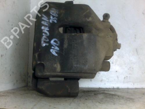 Used Right front brake caliper VW TOURAN (1T1, 1T2) 1.9 TDI (105 hp) 26087436