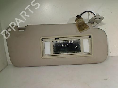 Used Right sun visor PEUGEOT 407 (6D_) 2.0 HDi 135 (6DRHRH, 6DRHRE, 6DRHRG, 6DRHRJ) (136 hp) 26075321
