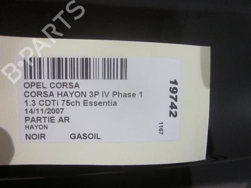 Tailgate OPEL CORSA D (S07) 1.3 CDTI (L08, L68) | BP26069589C6 