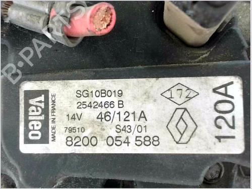 Lichtmaschine RENAULT SCÉNIC I MPV (JA0/1_, FA0_) 1.9 dTi (JA1U) | BP26119062M7 