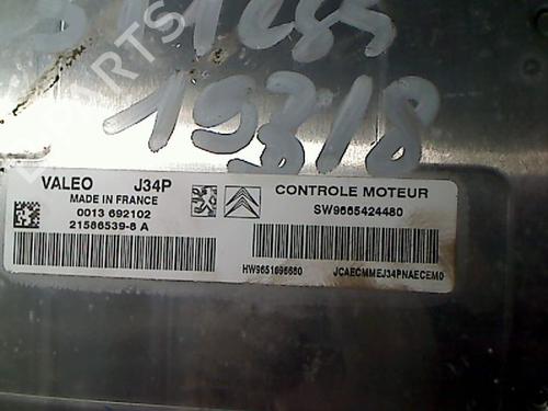 Engine control unit (ECU) CITROËN C3 I (FC_, FN_) 1.1 i | BP26070290M57 