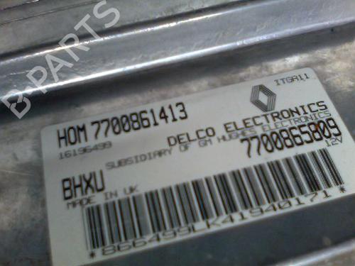 Motorstyringsenhed Motorstyringsenhed RENAULT 19 II (B/C53_) 1.4 (80 hp) 34269748 34269748