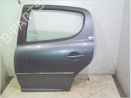 Used Left rear door PEUGEOT 207 (WA_, WC_) 1.6 HDi (90 hp) 33169028