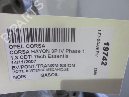 Gearbox OPEL CORSA D (S07) 1.3 CDTI (L08, L68) | BP28323514M3 