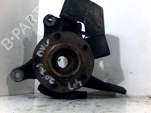 Used Left front steering knuckle PEUGEOT 407 (6D_) 2.0 HDi 135 (6DRHRH, 6DRHRE, 6DRHRG, 6DRHRJ) (136 hp) 26089695