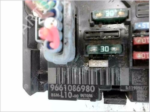 Fuse box PEUGEOT 207 (WA_, WC_) 1.6 HDi | BP29644645E1 