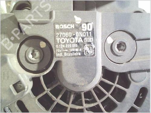 Alternator TOYOTA YARIS (_P9_) 1.4 D-4D (NLP90_, NLP90R) | BP26119057M7 