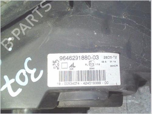 Left headlight PEUGEOT 307 (3A/C) 1.6 HDi 110 | BP29902575C28