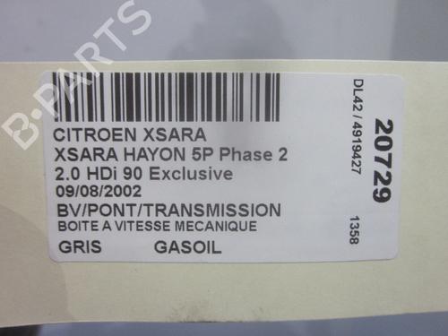Gearbox CITROËN XSARA (N1) 2.0 HDi 90 | BP26085121M3 